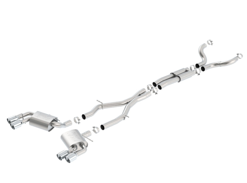 Borla Chevy 16-17 Camaro 6.2L ATAK Catback w/ Dual Tips - 140688