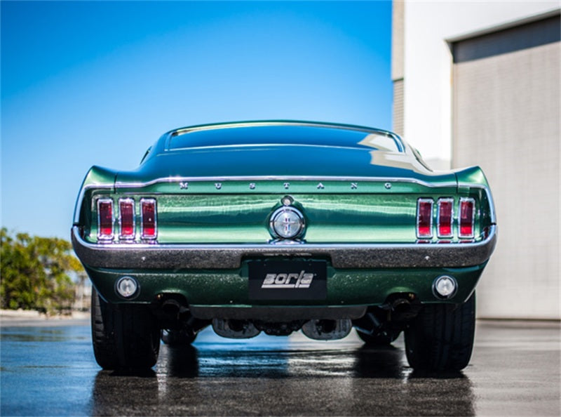 Borla CrateMuffler Ford 5.0L Coyote ATAK 2.5in Offset/Center 12in x - 400856