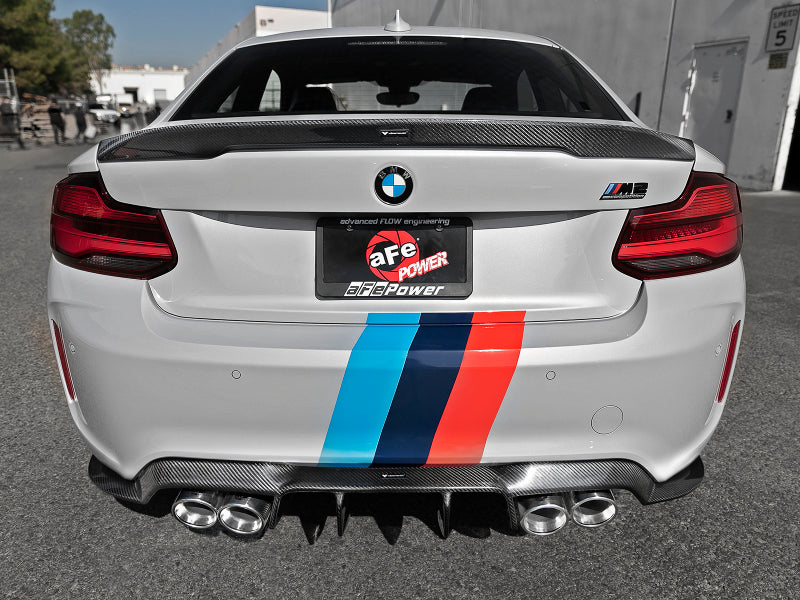 aFe MACHForce XP Exhausts Cat-Back SS 19-21 BMW M2 Competition - 49-36350-P