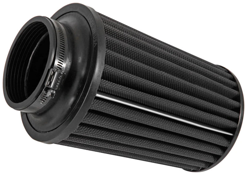 K&N Universal Round Clamp-On Air Filter 3.5in ID 9.5in Height - RU-3105HBK