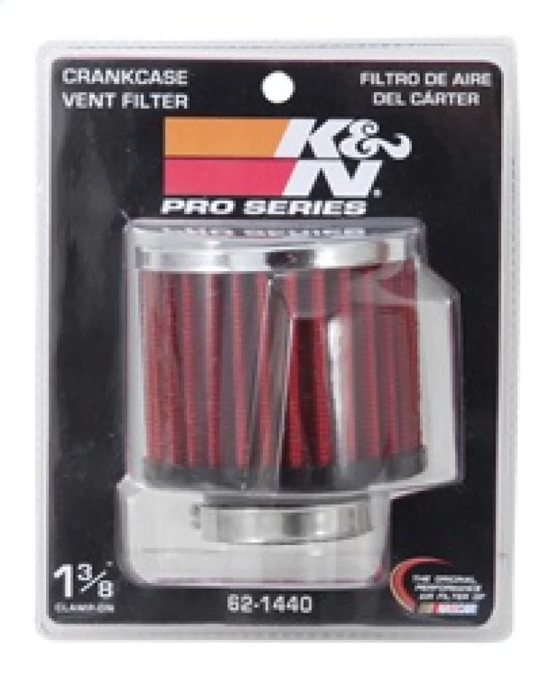 K&N 1.375 inch ID 3 inch OD 2.5 inch H - 62-1440