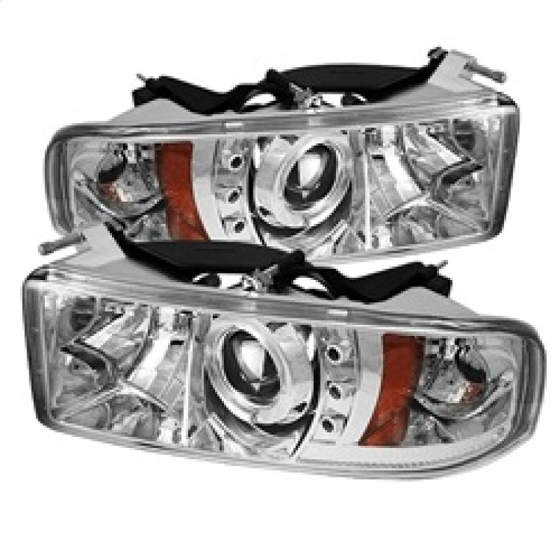 Spyder Dodge Ram 1500 94-01 94-02 Projector Headlights LED Halo - 5010094