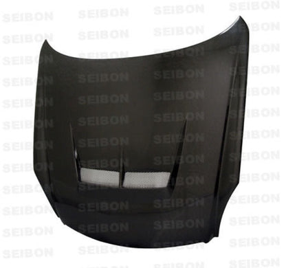 Seibon 03-07 Infiniti G35 Coupe JS Carbon Fiber Hood - HD0305INFG352D-JS