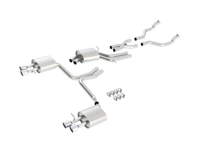 Borla 10-13 Audi S4 3.0L AT/MT AWD Dual Split Rear - 140403-C-Dub Tech