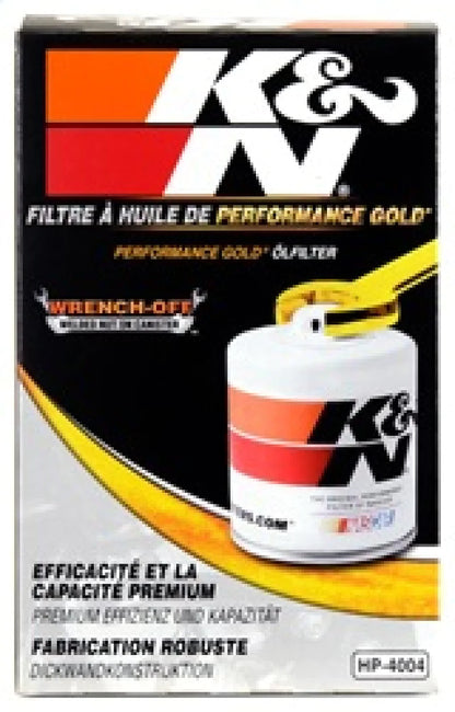 K&N Oil Filter OIL FILTER; AUTOMOTIVE - HP-4004