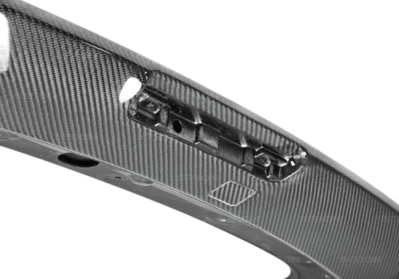 Seibon 08-10 Subaru WRX/STi Hatchback OEM-style Carbon Fiber Rear Spoiler - RS0809SBIMP-STI