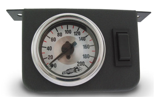 Air Lift Dual Needle Gauge Panel With Two Switches- 200 - 26157