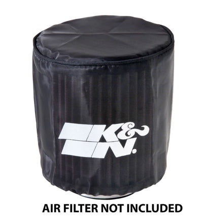 K&N Precharger Round Straight Air Filter Wrap Black - 4.5in - 22-8013PK