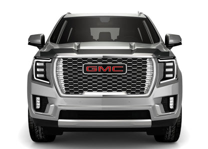 AVS 2021 GMC Yukon Aeroskin Hood Shield - Smoke - 322184-C-Dub Tech