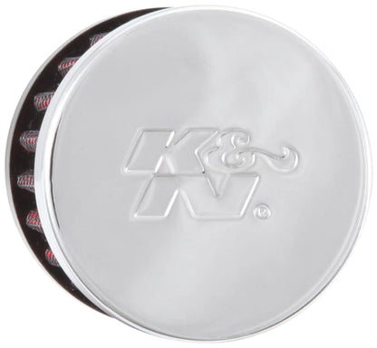 K&N Clamp On Rubber Base Crankcase Vent Filter 0.5in Flange - 62-1330