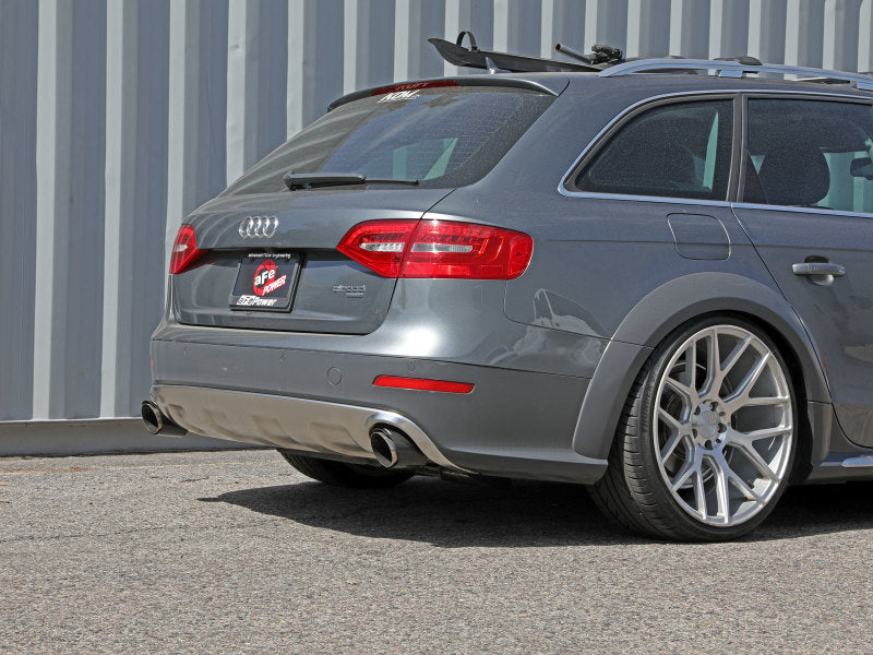 afe MACH Force-Xp 13-16 Audi Allroad L4 SS Axle-Back Exhaust - 49-36437-C-C-Dub Tech