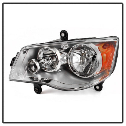 xTune 11-17 Dodge Grand Caravan OEM Style Headlights - Chrome - 9042508