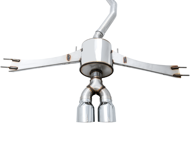 AWE Tuning 2016+ Honda Civic Si Touring Edition Exhaust w/Front - 3015-32108-C-Dub Tech