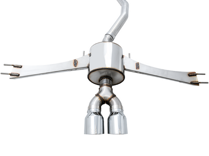 AWE Tuning 2016+ Honda Civic Si Touring Edition Exhaust w/Front - 3015-32108-C-Dub Tech