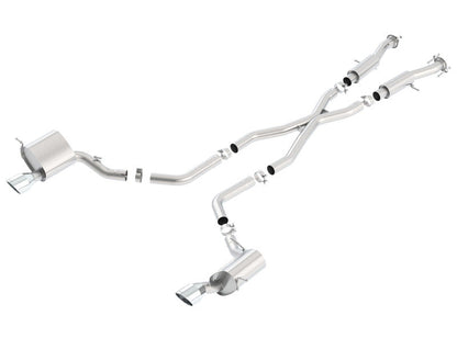 Borla 2015 Jeep Grand Cherokee SRT8 ATAK Dual Round Rolled - 140633