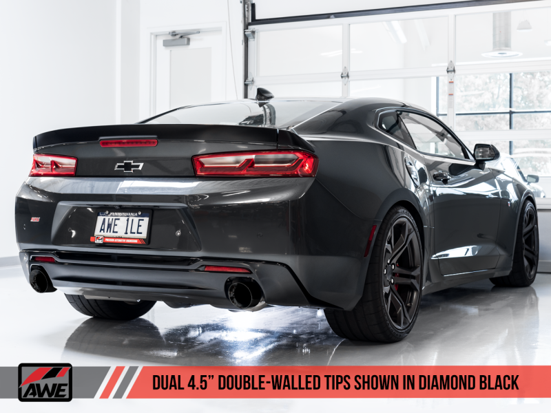 AWE Tuning 16-19 Chevrolet Camaro SS Axle-back Exhaust - Touring - 3015-33103-C-Dub Tech