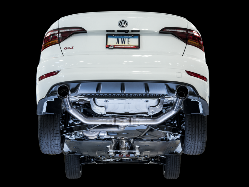 AWE Tuning 18-21 Volkswagen Jetta GLI Mk7 Track Exhaust - - 3015-22068-C-Dub Tech