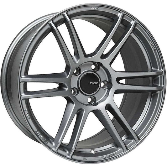 Enkei TSR-6 18x8 5x112 45mm Offset 72.6mm Bore Titanium Gray - 530-880-4445GR