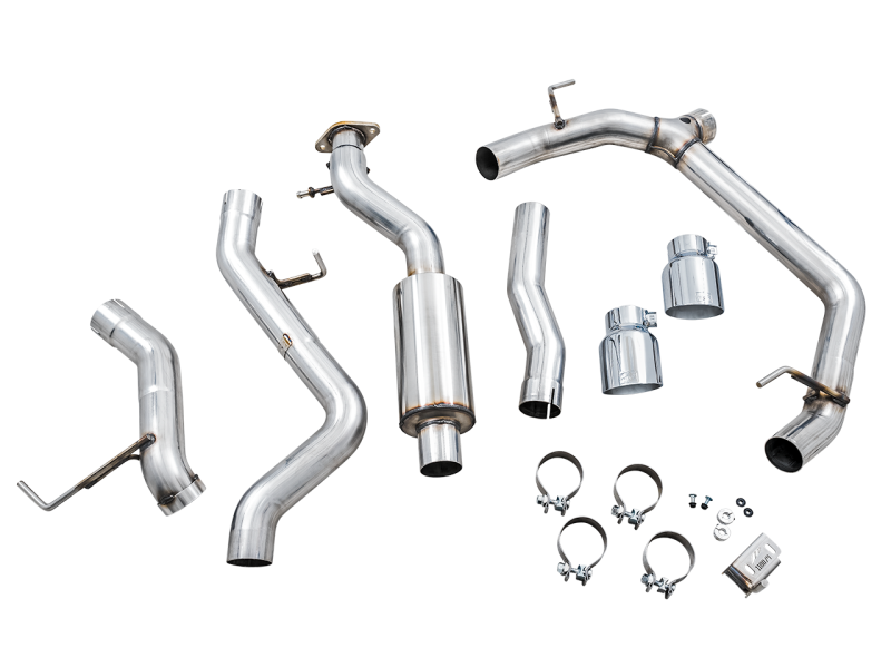 AWE Tuning 2021+ Ford Bronco 0FG Dual Rear Exit Exhaust - 3015-32456-C-Dub Tech