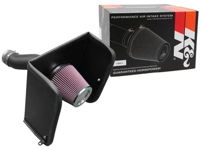K&N 17-18 Nissan Titan XD V8 5.6L Aircharger Performance Intake - 63-6020