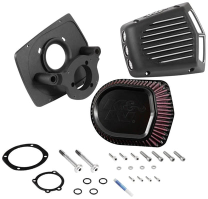 K&N Street Metal Intake System for 01-16 Harley Davidson Softail/Dyna - RK-3950