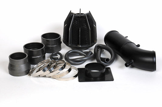 2001-2004 NISSAN PATHFINDER 3.5L V6 STEALTH BLACK DRAGON INTAKE WITH CHROME FILTER-C-Dub Tech