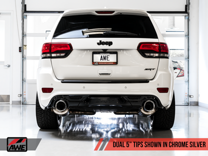 AWE Tuning 2020 Jeep Grand Cherokee SRT Track Edition Exhaust - 3020-32061-C-Dub Tech