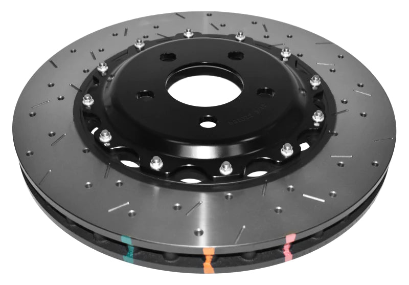 DBA 97-12 Chevrolet Corvette 5000 Series Slotted Front Rotor (Black - 52994BLKXS