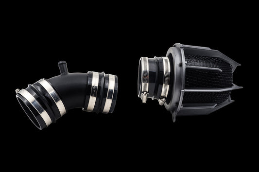 2001-2007 FORD  ESCAPE  V6 STEALTH BLACK DRAGON INTAKE WITH CHROME FILTER-C-Dub Tech