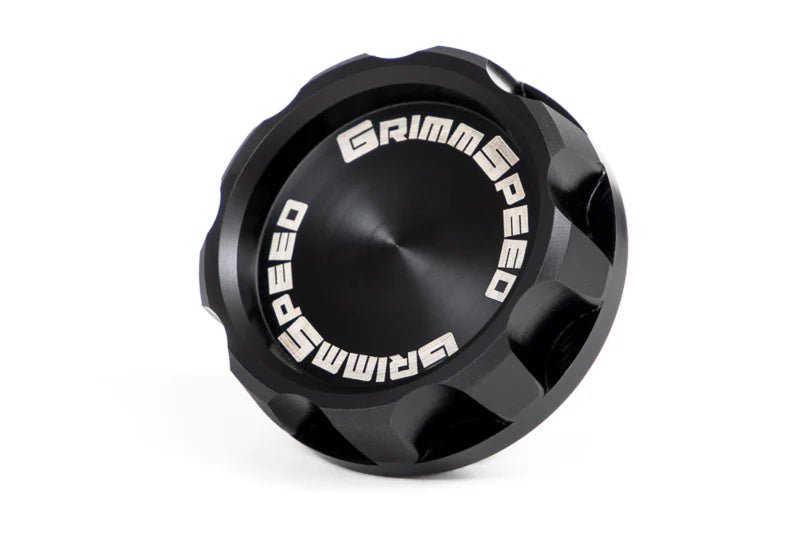 GrimmSpeed Subaru Cool Touch Version 2 Delrin Black Oil Cap - 120019