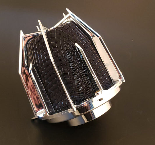 DRAGON FILTER  - 3" Chrome Black