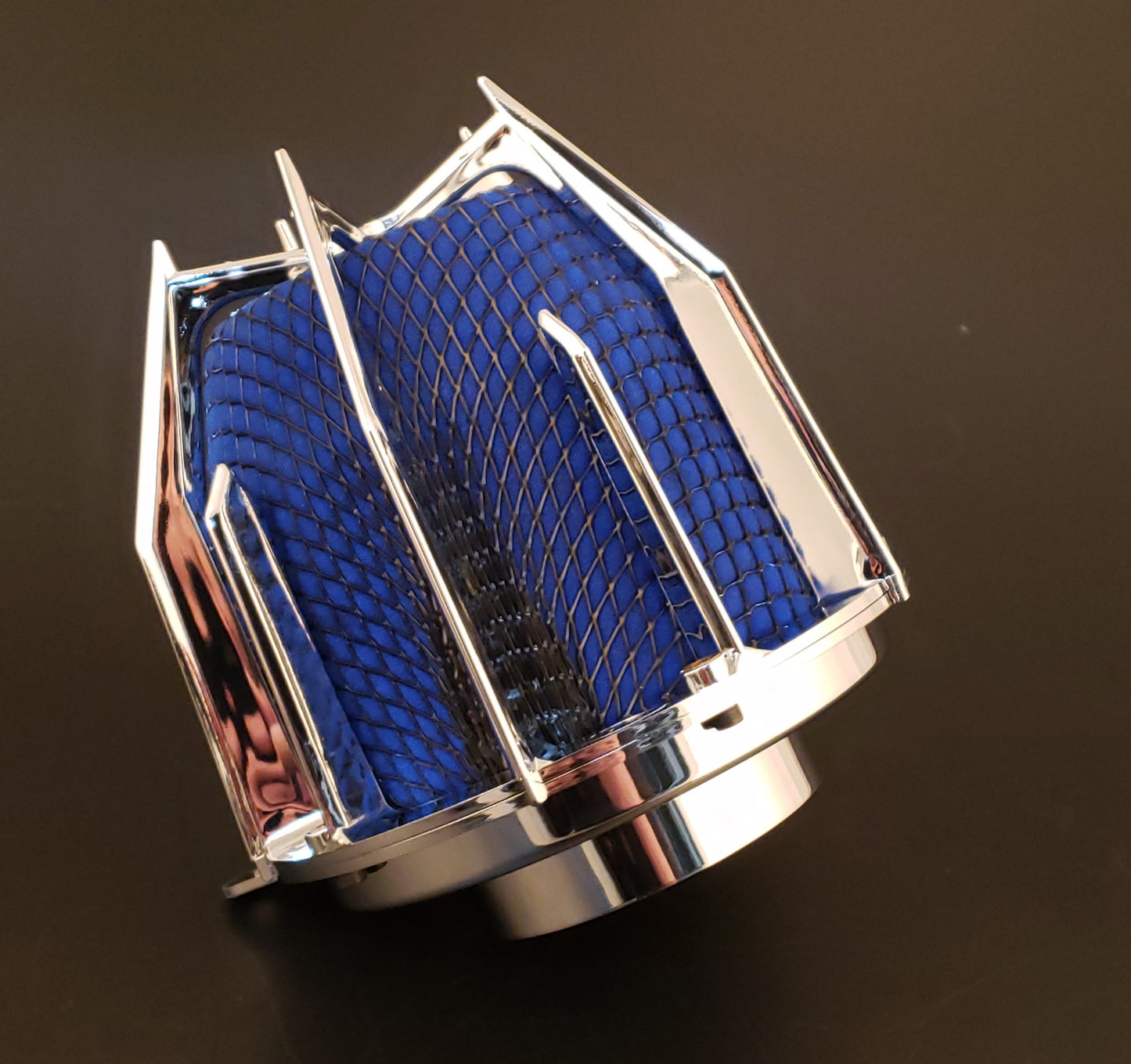 DRAGON FILTER - 3" Chrome Blue