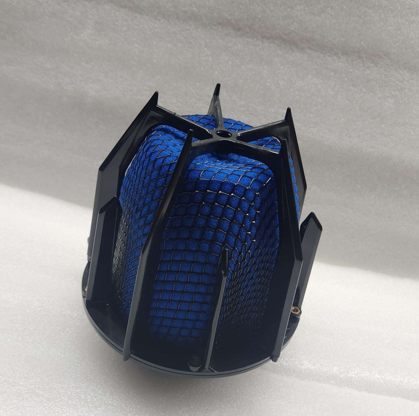 NEW  STEALTH DRAGON FILTER - 3 INCH BLACK with  BLUE mesh