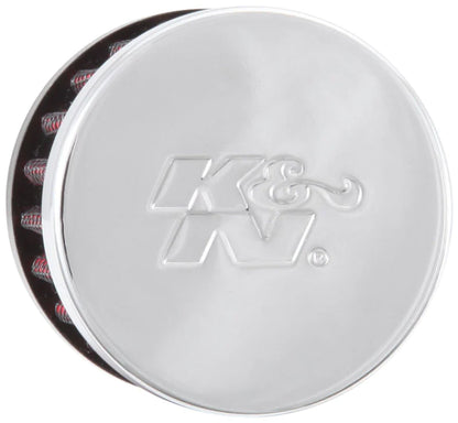 K&N Clamp On Rubber Base Crankcase Vent Filter 0.5in Flange - 62-1330