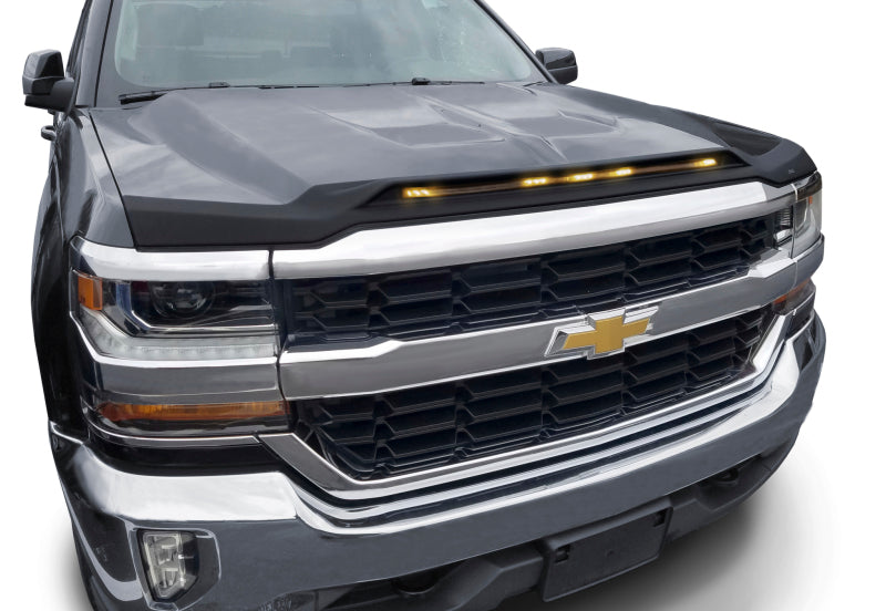 AVS 2016-2018 Chevy Silverado 1500 Aeroskin Low Profile Hood Shield - 753123-C-Dub Tech