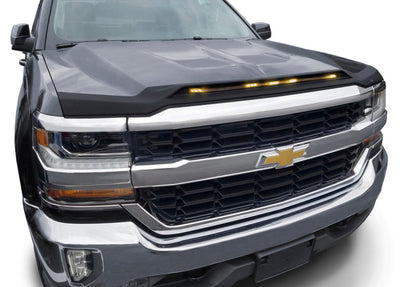 AVS 2016-2018 Chevy Silverado 1500 Aeroskin Low Profile Hood Shield - 753123-C-Dub Tech
