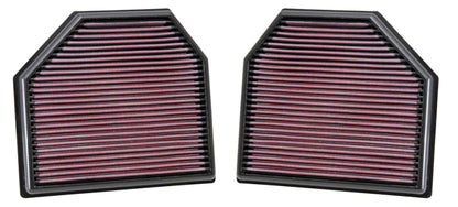 K&N Replacement Air Filter for 11-14 BMW M5/M6 4.4L V8 - 33-2488