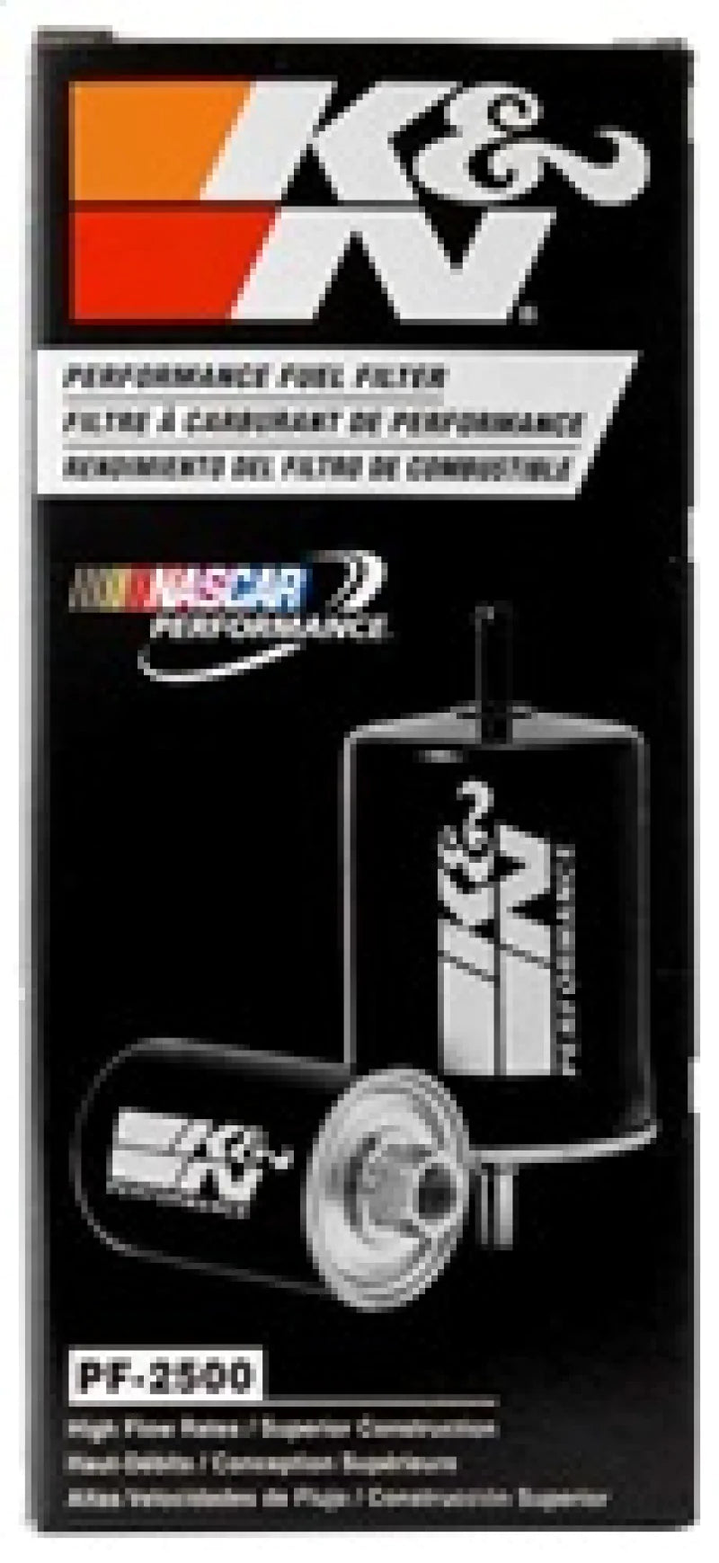 K&N Cellulose Media Fuel Filter 2.125in OD x 5.438in L - PF-2500