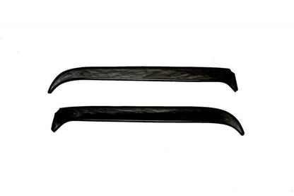 AVS 80-96 Ford Bronco Ventshade Extra Wide 2pc - Black - 52068-C-Dub Tech