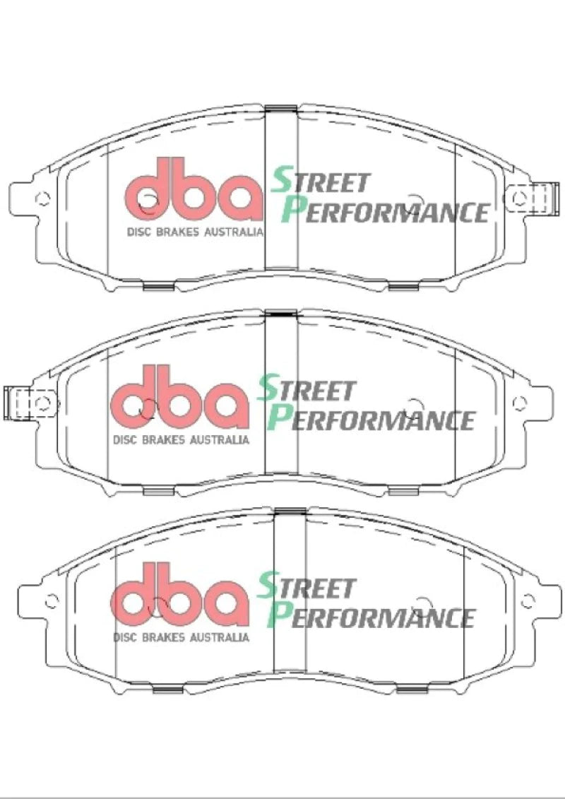 DBA 00-04 Nissan Xterra SD610 Front Brake Pads - DB1439SD