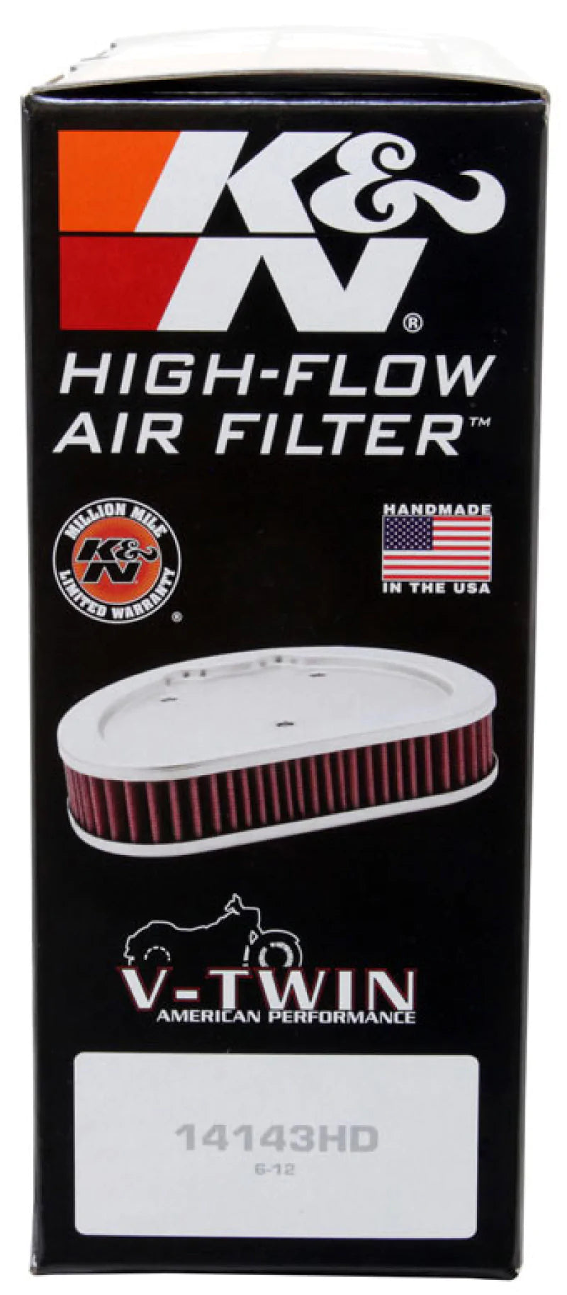 K&N 15-16 Indian Scout 69 Cl Replacement Drop In Air - PL-1115
