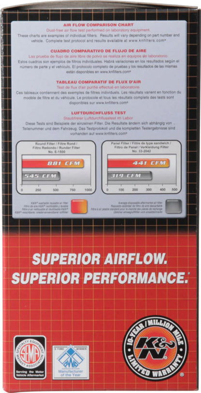 K&N 09+ Nissan GTR Drop In Air Filter - 33-2413
