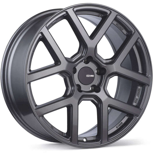 Enkei YX-5 17x7.5 5x100 45mm Offset 72.6mm Bore Gunmetal Wheel - 537-775-8045GM