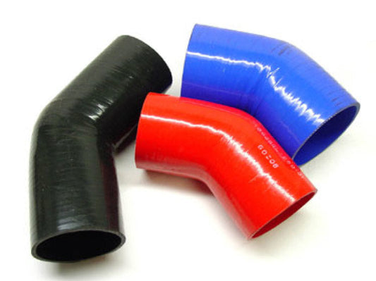 ATP 45 Degree Blue Silicone Elbow 2.5inch - ATP-SIL-022-BL-C-Dub Tech