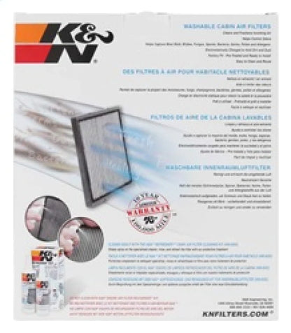 K&N 01-05 Honda Civic Cabin Air Filter - VF2022