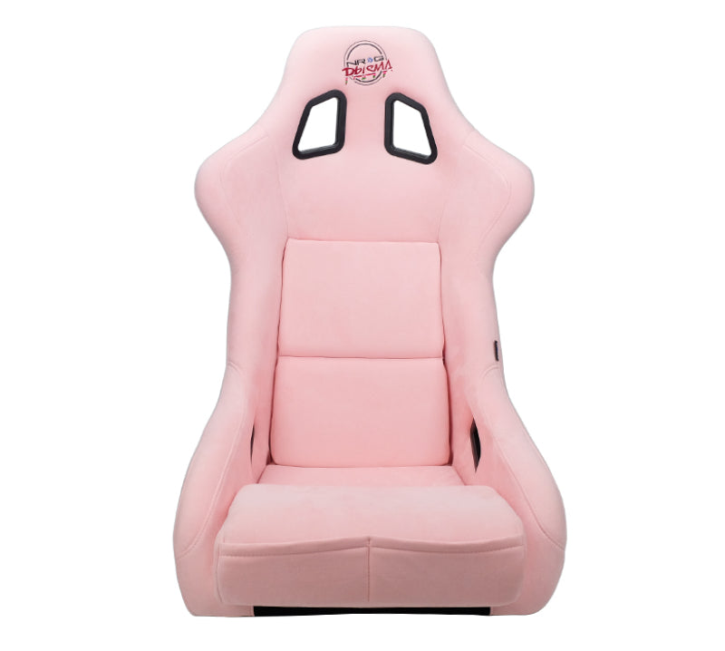 NRG FRP Bucket Seat PRISMA Edition W/ pearlized Back Pink - FRP-302PK-PRISMA
