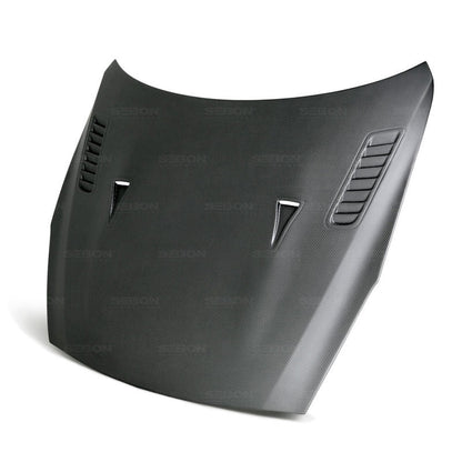 Seibon 09-15 Nissan Skyline R35 GT-R ES Style Dry Carbon - HD0910NSGTR-ES-DRY