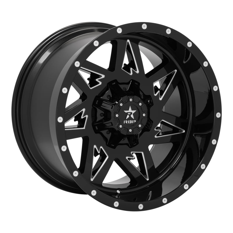 RBP 71R AVENGER GLOSS BLK MACHINED GROOVES