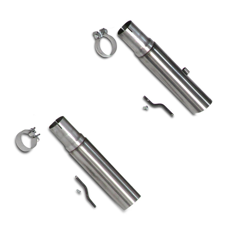 BBK 86-04 Mustang Cat Back Kit Varitune Mufflers Stainless Steel - 3001-C-Dub Tech