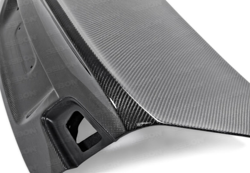 Seibon 07-13 BMW E92 2DR CSL Style Carbon Fiber Trunk/Hatch - TL0708BMWE922D-C